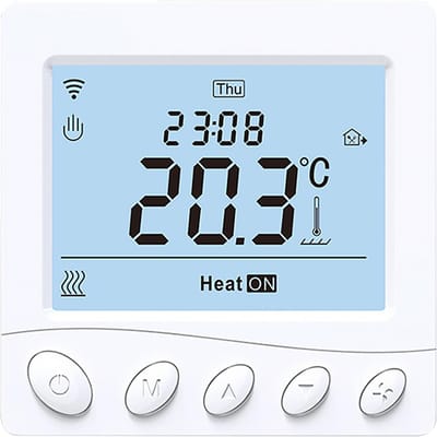 WIFI Slimme Boiler Thermostaat 3.2Inch LCD Display Intelligente Thermostaat met Applicatie & Spraak Type 3