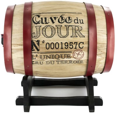 Cook Concept Wijndispenser - Vat op verhoging - 5 liter - dranken - hout - Cuvee du jour - Cadeau - Vaderdag - Moederdag