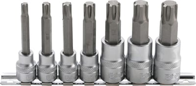 BGS Dopsleutelbitset 3/8 en 1/2 wigprofiel (voor RIBE) M6 - M14 7 delig