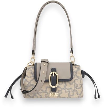TOUS Kaos Icoon taupe beige Satchel