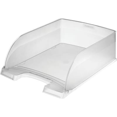 Leitz Plus Jumbo Brievenbak - A4 - Transparant