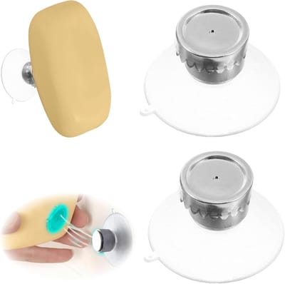 Set van 2 Magnetische Zeepdisplays voor Badkamer en Keuken - Ideaal voor Douche, Badkuip en Wastafel