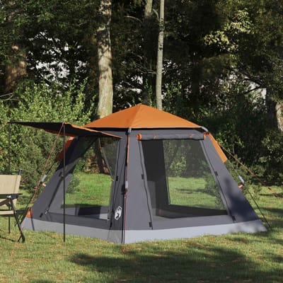 vidaXL - Instant - Tent - met - Rainfly - voor - 3 - Personen - met - Snelle - Bevrijding
