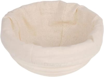 Sourdough Proofing Manden, Broodrijsmanden Ovaal Rond Rotan Houtkleur Meerdere maten(Round20x8cm)