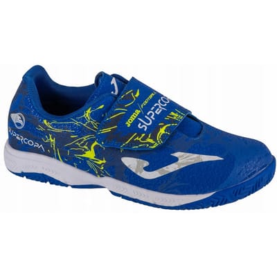 Joma Kinder/Kids Super Copa zaalvoetbalschoenen (Blauw)