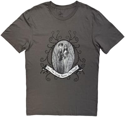 Corpse Bride - Can The Living Marry The Dead? Heren Tshirt - S - Grijs