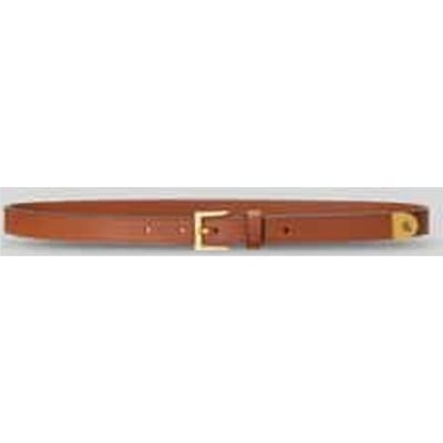Riem van echt leer met logodetail
