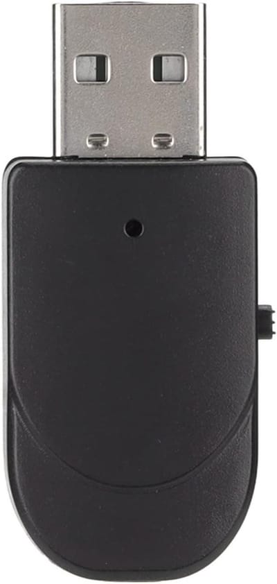 Draadloze Audio Adapter - Zender Ontvanger - Muziek Streamen - 2-in-1 Functionaliteit - 10 Meter Bereik - Zwart