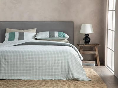 English Home dekbedovertrekset - 200x220 cm – Groen