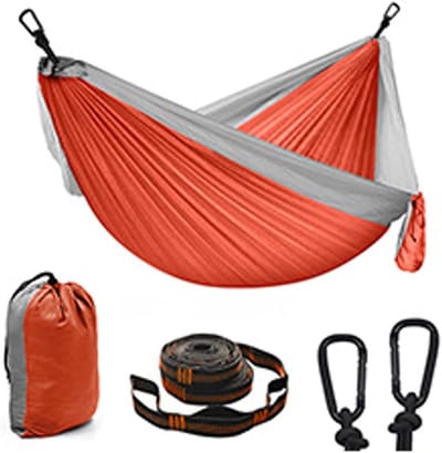 Hangmat voor 2 - Outdoor Relax - Kamperen en Reizen - Super lichtgewicht - 320x200cm - F