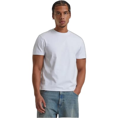 Urban Classics - Sorona Loose Fit Heren Tshirt - M - Wit