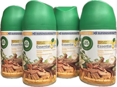 Airwick Warm Vanilla Sandalwood 4 x 250 ml