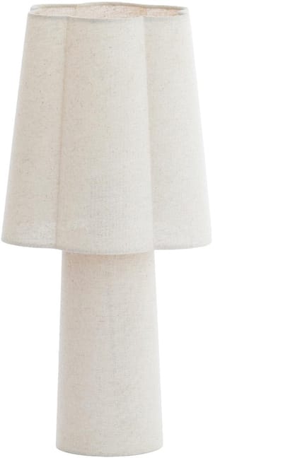 Light & Living Tafellamp Musaby - Linnen - Ø25cm - Modern