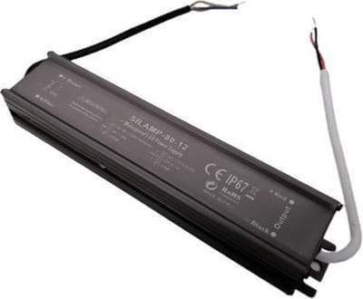 Transformator 220V 12V IP67 80W DC 6.7A - Overig - SILUMEN