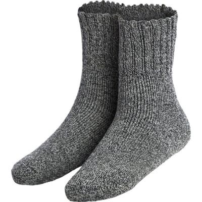 Jan Vanderstorm herren Sokken - 43-46 - donkergrijs - Plus Size