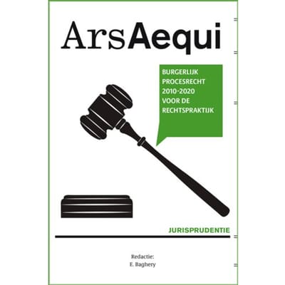 Jurisprudentie Burgerlijk Procesrecht 2010-2020 Voor De Rechtspraktijk - Ars Aequi Jurisprudentie