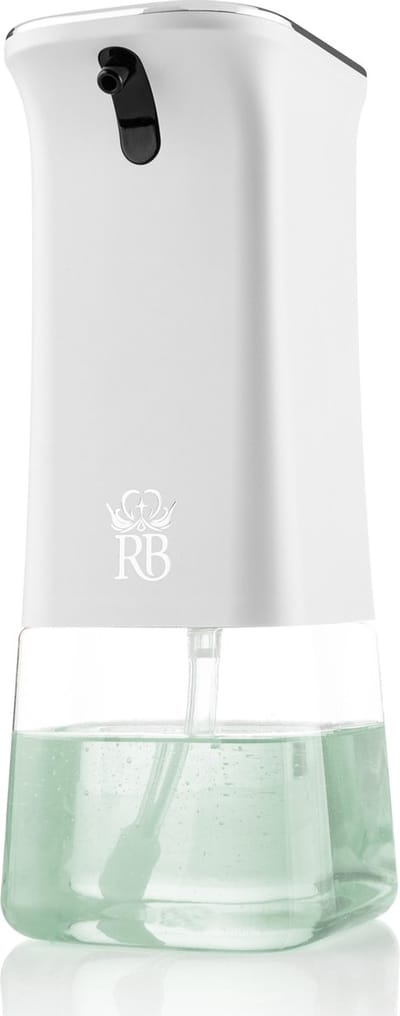 Royal Belinda Zeepdispenser – 350 ml – Automatisch – Schuimdispenser met Sensor – Handzeepdispenser - Wandmontage – No Touch – Zeeppompje – Wit