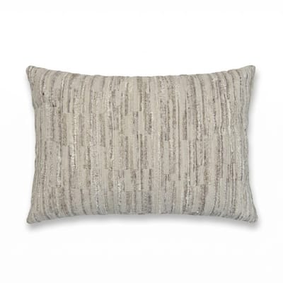 Sierkussen Martie - Beige Decoratief Kussen met Patroon & Zachte Stof