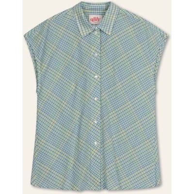 Oilily Banana Blouse- maat34 Blauw Surf