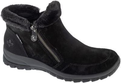 Rieker Booties L7188, Vrouwen, Zwart, Laarzen, maat: 38