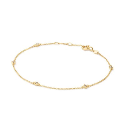 Jackie Let's Celebrate Armband 16-18cm JKB25.585 14 Karaat Goud 18