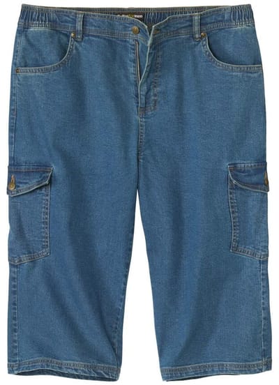ATLAS FOR MEN - Cargokuitbroek van stretchdenim - Heren - Verkrijgbaar in grote maten - 5XL