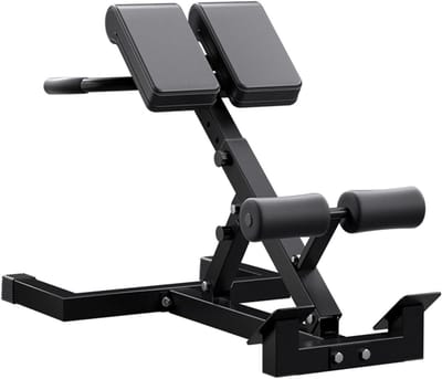 Krachttrainingsapparaat - Fitnessbank - Spierversterking Thuis - Veelzijdig Verstelbaar - Tot 150 kg - Zwart