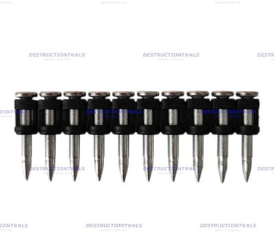1000x Schietnagels 25mm - voor Destructiontools DETO100X/DETO90XM