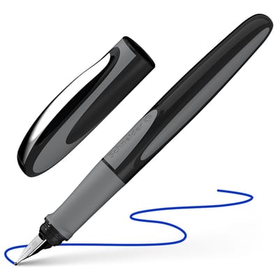 Schneider vulpen - Ray - penpunt M - Onyx - rechtshandig - S-168207
