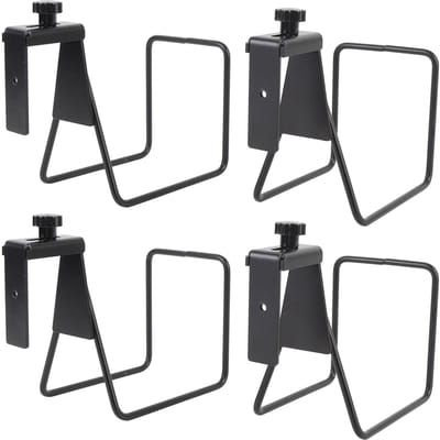4 Stuks Tuinslanghouder Heavy Duty Legeringsstaal Wandmontage Water Slanghouder voor Tuin gray