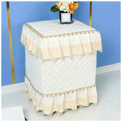 Stofhoes Kluis - Decoratieve Beschermhoes - Opbergkast Beschermen - Vierzijdig Openbaar - 45 x 30 x 60 cm - Wit