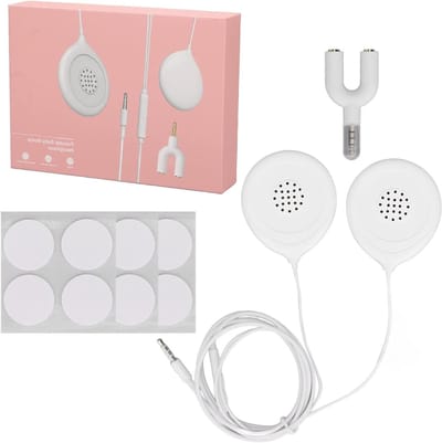 Baby Bump Hoofdtelefoon Prenatale Buik Speakers Muziek Splitter 12 Sticker Zwangerschap - Luisterervaring voor Mama en Baby