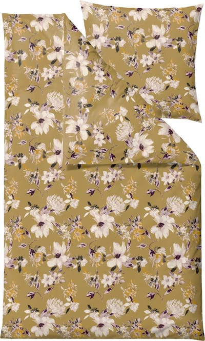 Södahl organic History Bloom Beddengoed DE 135 x 200 cm Golden