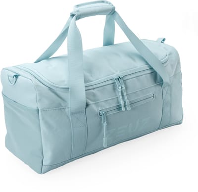ZEUZ Sporttas Dames & Heren voor Fitness & CrossFit – Sportzak & Sport Tas – Schoudertas – Gym Duffel Bag – Reistas & Weekendtas – 35 Liter - Lichtblauw