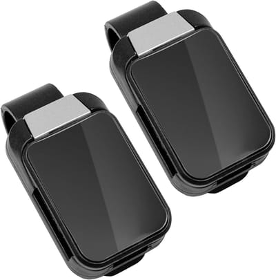 Autobrilhouders voor zonneklep - 2 stuks brilclips met kaartenticketclip voor auto, SUV en vrachtwagen accessoires