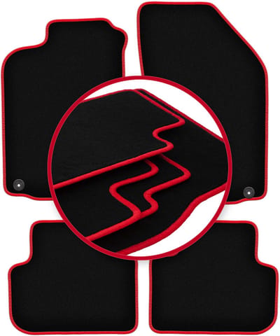 CARLUX-RED automatten voor: Alfa Romeo 147 hatchback (2000-2010)
