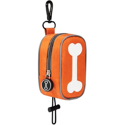 Nieuwe Hondenpoepzak Opbergzakken Oxford Hondendrollen Verzameltas Draagbare Vuilniszak Dispenser Buiten Schoonmaakgereedschap Accessoires orange