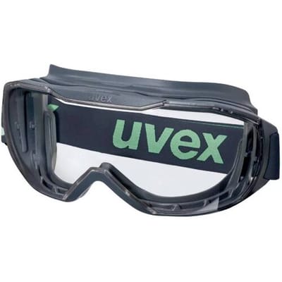 uvex megasonic planet 9320295 Veiligheidsbril Incl. UV-bescherming Grijs, Groen EN 166:2001, EN 170:2002