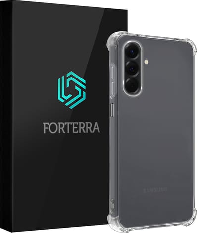 Hoesje Geschikt voor Samsung Galaxy A26 - Sterk & Shockproof - Siliconen Shock Case - Hoes Cover - Transparant