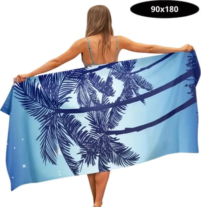 Livano Badlaken - Strandlaken - Badlakens - Strandhanddoek - Volwassenen - Handdoeken - Beach Towel - Stranddeken - Palmboom 90x180