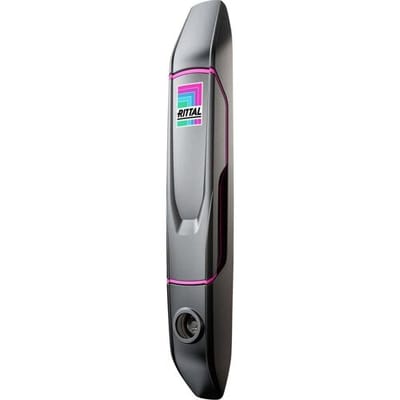 Rittal VX 8618.201 8618201 Comforthandgreep Voor vergrendelingsslot Zinkspuitgietwerk Zwart 1 stuk(s) Piece