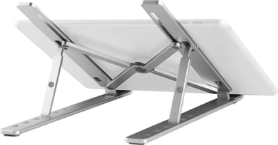 Mobilize Laptop Standaard | Mobilize Foldable Zilver Verstelbaar