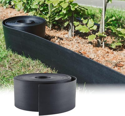 Gazonrand pennen - Bodemversteviging rand - Tuin afzetten - Bijpassende kleur - 24 cm 10 stuks - Grijs