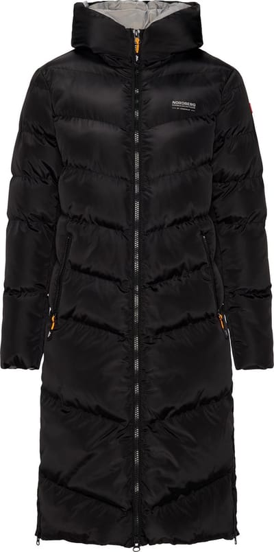 Nordberg Puffer Jacket Helena - Dames - Zwart - Maat 3XL