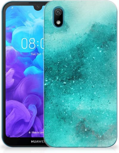 Hoesje maken Huawei Y5 (2019) Painting Blue