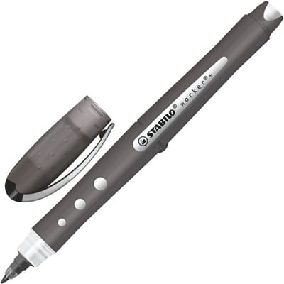 STABILO Worker Colorful - Rollerball 0,5 mm - Zwart - per stuk