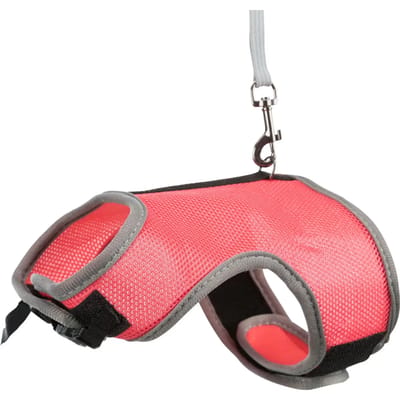 Trixie Zacht harnas met riem voor grote konijnen van 25-40 cm en 1,20 m - Assorti