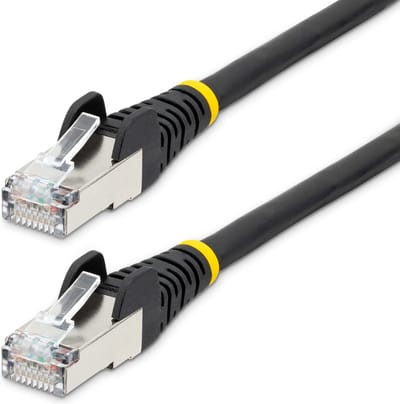 StarTech.com 3m CAT6a Ethernet Cable - 3 m - black - Zwart - 3m