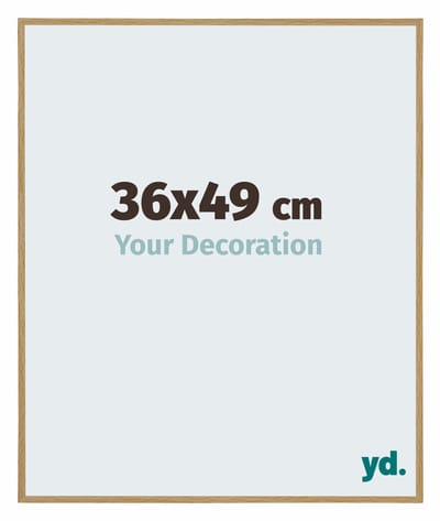 Your Decoration - Fotolijst 36x49 cm - Kunststof - Beuken Licht - Evry