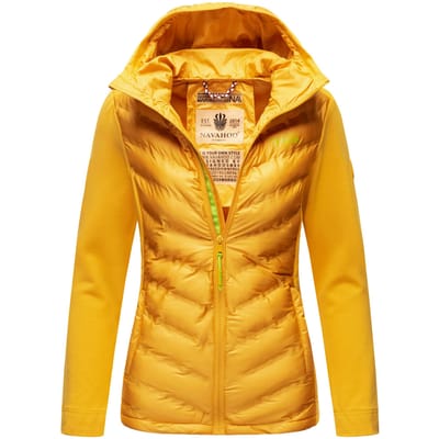 Navahoo Dames Gewatteerde Jas Nimm mich mit – Getailleerd, Stijlvol & Comfortabel met Capuchon